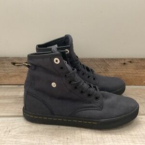 Dr. Martens Airwair Casual Black Combat Boots Shoes Size 6 Womens - Sample Shoe-